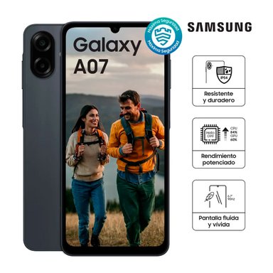 CELULAR GALAXY A07 4RAM 128GB NEGRO - 1