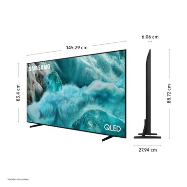 TELEVISOR SAMSUNG 65' QLED SMART UHD 4K VISION AI QN65Q7FAAG - 2