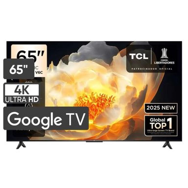 TELEVISOR TCL LED 65' UHD 4K SMART GOOGLE TV 65V6C - 1