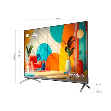 TELEVISOR HYUNDAI QLED 32' SMART TV HYLED3259QG - 2