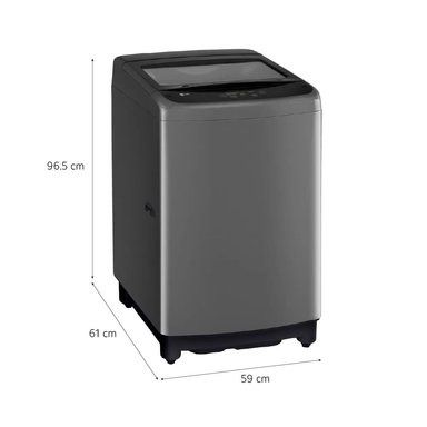 LAVADORA LG WT13BVTB 13KG SMART TURBODRUM NEGRO CLARO - 2