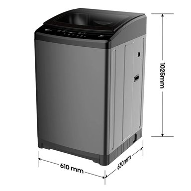 LAVADORA 18KG HISENSE COLOR GRIS MOD WT3W1823UT - 6