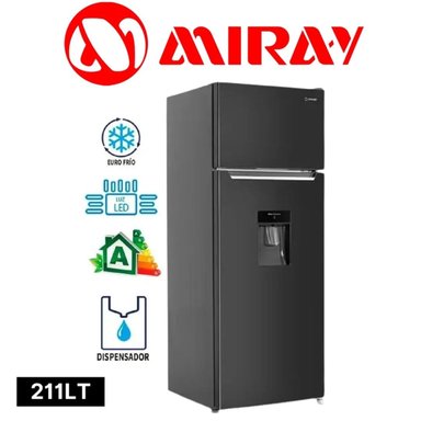REFRIGERADORA 211LT COLOR NEGRO MOD RM-211HD