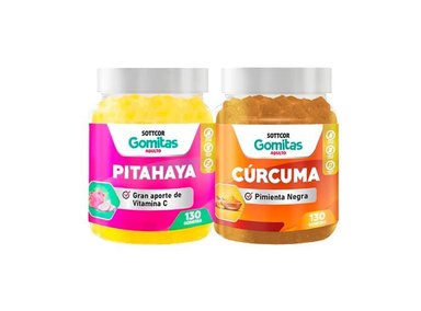 GOMITAS ADULTO PITAHAYA + GOMITAS CURCUMA ADULTO