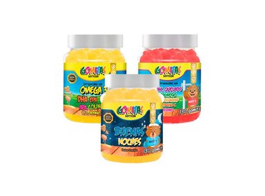COMBO GOMITAS BUENAS NOCHES + ZINC QUELADO + OMEGA SOTTCOR NIÑOS