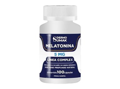 MELATONINA COMPLEX 5MG 100 CAPSULAS DERMO SUMAK