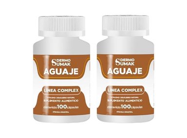 AGUAJE EQUILIBRIO NATURAL 100 CAPSULAS DERMO SUMAK 2 UND