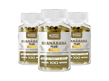 GUANA BOOST PLUS 100 CAPSULAS DERMO SUMAK 3 UND