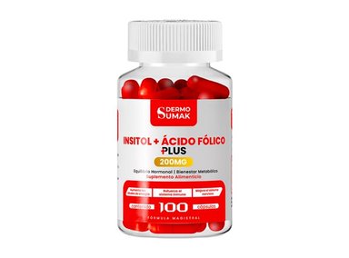 INOSITOL +  ACIDO FOLICO 100 CAPSULAS DERMO SUMAK