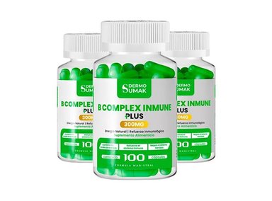 B COMPLEX INMUNE 100 CAPSULAS DERMO SUMAK 3 UND