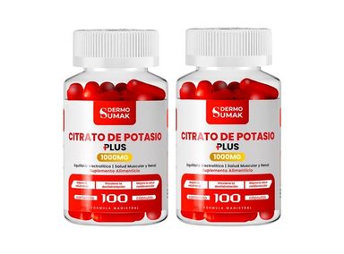 CITRATO DE POTASIO 100 CAPSULAS DERMO SUMAK 2 UND