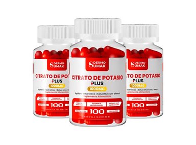 CITRATO DE POTASIO 100 CAPSULAS DERMO SUMAK 3 UND
