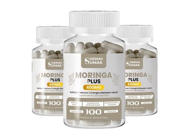 MORINGA PLUS 400MG DERMO SUMAK 3 UND