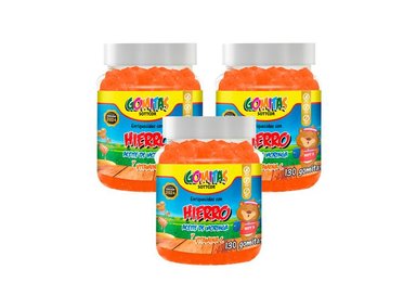 GOMITAS PARA NIÑOS HIERRO 130 GOMITAS SOTTCOR 3 UND