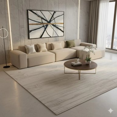 SECCIONAL MODULAR ELEGANTE SHADDAI AMBIENTA HOME 4 CUERPOS