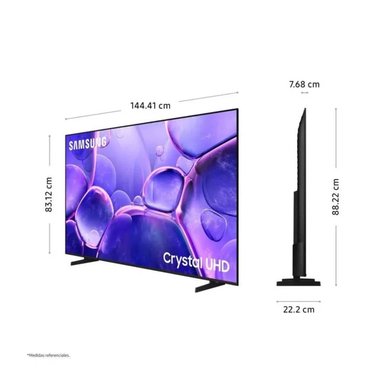 TELEVISOR SAMSUNG UHD 65”  SMART TV CRYSTAL UN65U8000FGXPE - 2