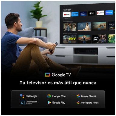 TELEVISOR TCL QLED 65' 4K UHD 65T6C GOOGLE TV - 3