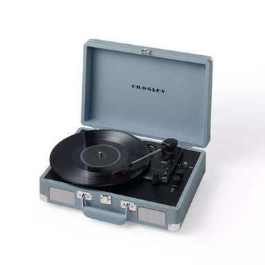 TOCADISCOS VINILO CROSLEY CRUISER PLUS - CELESTE - 2