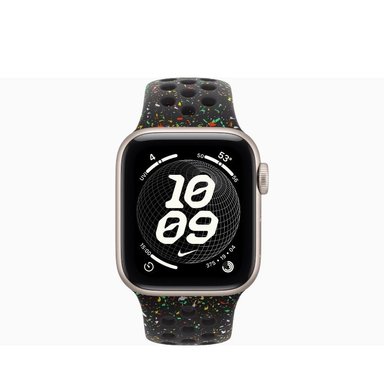 APPLE WATCH SE 3 44MM GPS STARLIGHT NIKE SPORT BAND S/M - STARLIGHT BLACK