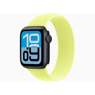 APPLE WATCH SE 3 44MM GPS MIDNIGHT SOLO LOOP - NEON YELLOW