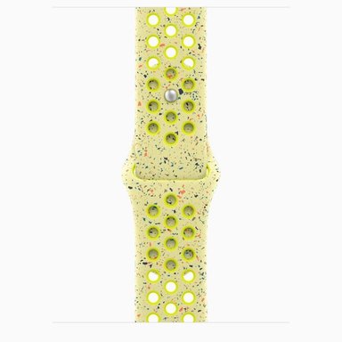 APPLE WATCH SE 3 40MM GPS STARLIGHT NIKE SPORT BAND M/L - VOLT SPLASH - 2