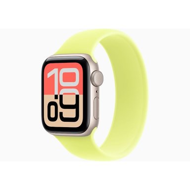 APPLE WATCH SE 3 40MM GPS STARLIGHT SOLO LOOP - NEON YELLOW