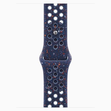 APPLE WATCH SE 3 44MM GPS MIDNIGHT NIKE SPORT BAND M/L - BLUE RIBBON - 2