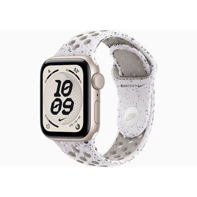 APPLE WATCH SE 3 40MM GPS STARLIGHT NIKE SPORT BAND M/L - VEILED GREY