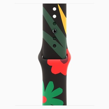 APPLE WATCH SE 3 44MM GPS STARLIGHT SPORT BAND S/M - BLACK UNITY - 2
