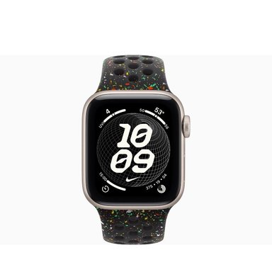 APPLE WATCH SE 3 40MM GPS STARLIGHT NIKE SPORT BAND M/L - STARLIGHT BLACK