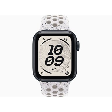 APPLE WATCH SE 3 44MM GPS MIDNIGHT NIKE SPORT BAND M/L - VEILED GREY