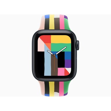 APPLE WATCH SE 3 40MM GPS MIDNIGHT SPORT BAND S/M - PRIDE EDITION - 2