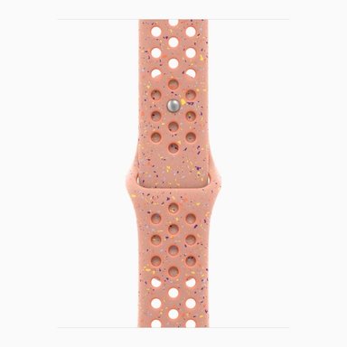 APPLE WATCH SE 3 44MM GPS STARLIGHT NIKE SPORT BAND S/M - ALPENGLOW PINK - 2