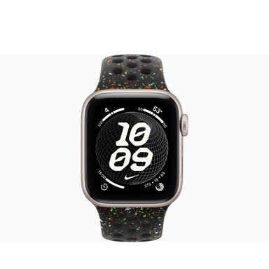 APPLE WATCH SE 3 40MM GPS STARLIGHT NIKE SPORT BAND S/M - STARLIGHT BLACK