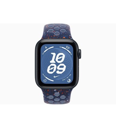 APPLE WATCH SE 3 40MM GPS MIDNIGHT NIKE SPORT BAND S/M - BLUE RIBBON - 3