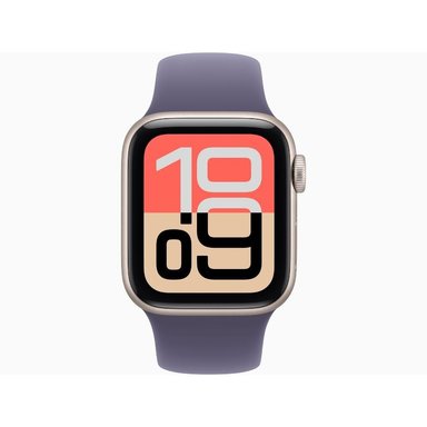 APPLE WATCH SE 3 40MM GPS STARLIGHT SPORT BAND M/L - PURPLE FOG - 2