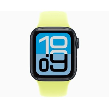 APPLE WATCH SE 3 44MM GPS+CEL MIDNIGHT SPORT BAND M/L - NEON YELLOW