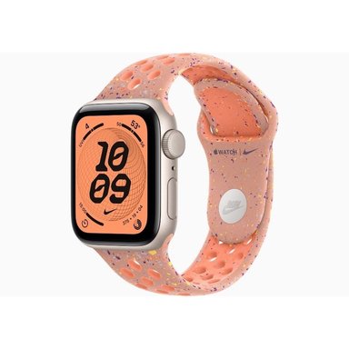 APPLE WATCH SE 3 44MM GPS+CEL STARLIGHT NIKE SPORT BAND S/M - ALPENGLOW PINK - 1