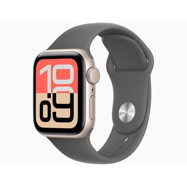 APPLE WATCH SE 3 44MM GPS+CEL STARLIGHT SPORT BAND S/M - STONE GRAY - 2