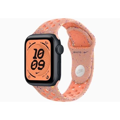 APPLE WATCH SE 3 44MM GPS+CEL MIDNIGHT NIKE SPORT BAND S/M - ALPENGLOW PINK