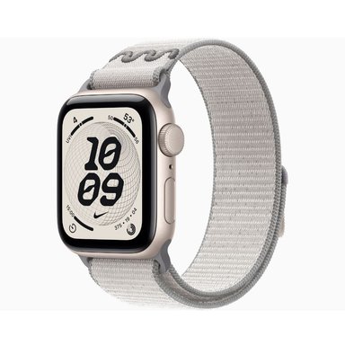 APPLE WATCH SE 3 40MM GPS STARLIGHT NIKE SPORT LOOP - VEILED GREY