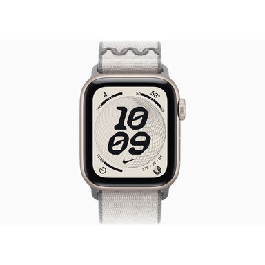 APPLE WATCH SE 3 40MM GPS STARLIGHT NIKE SPORT LOOP - VEILED GREY - 3