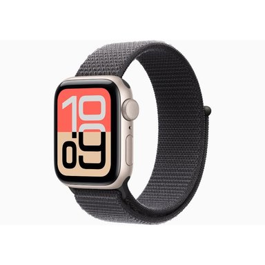 APPLE WATCH SE 3 44MM GPS STARLIGHT SPORT LOOP - DARK GREY