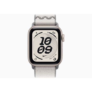 APPLE WATCH SE 3 44MM GPS STARLIGHT NIKE SPORT LOOP - VEILED GREY - 3