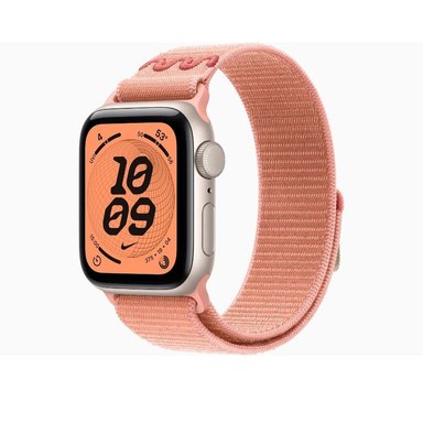 APPLE WATCH SE 3 40MM GPS+CEL STARLIGHT NIKE SPORT LOOP - ALPENGLOW PINK