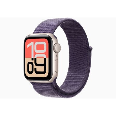 APPLE WATCH SE 3 40MM GPS+CEL STARLIGHT SPORT LOOP - PURPLE FOG