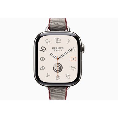 APPLE WATCH 42MM HERMES SERIES 11 TWILL JUMP - GRIS