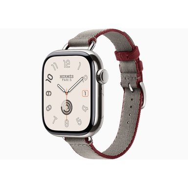 APPLE WATCH 42MM HERMES SERIES 11 TWILL JUMP - GRIS - 2