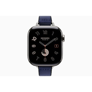 APPLE WATCH 42MM HERMES SERIES 11 TWILL JUMP - NAVY