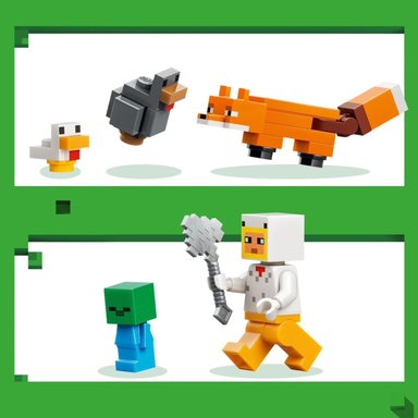 LEGO MINECRAFT CHICKEN FARM - 233 PIEZAS - 5
